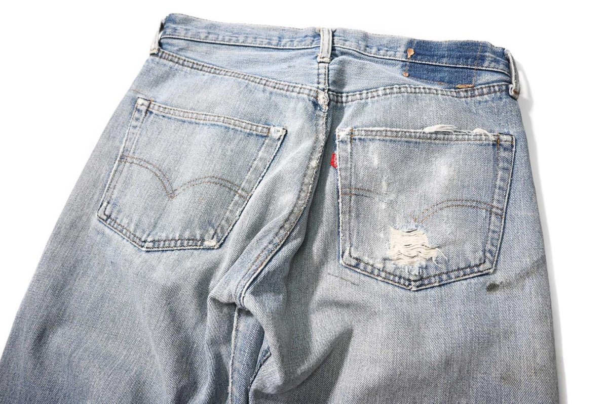 画像5: 70s Used Levi's 501 Denim Pants "66前期" (5)