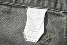 画像7: 05' Used Carhartt Duck Carpenter Pants Moss カーハート (7)