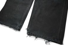 画像3: 10s Used Carhartt Duck Carpenter Pants Black カーハート (3)