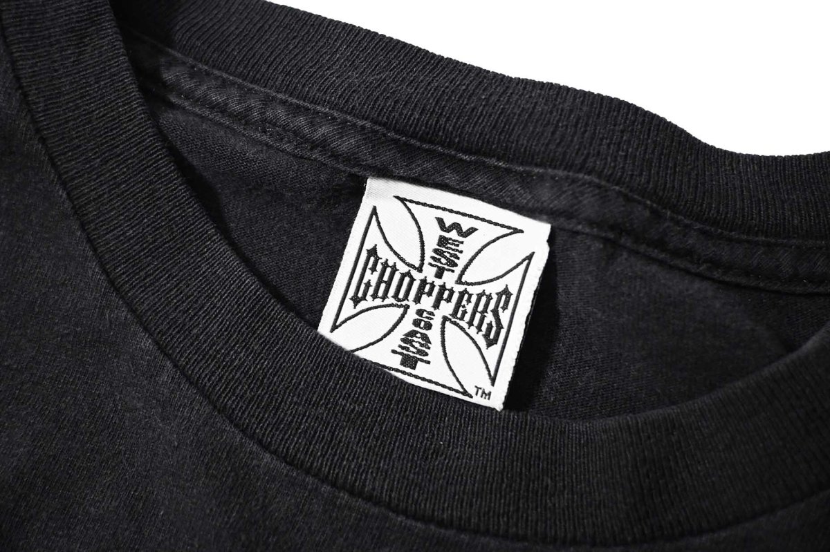 画像5: 00s Used West Coast Choppers L/S Print Tee (5)
