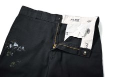 画像6: Used Dickies 874 Flex Painted Work Pants Black (6)