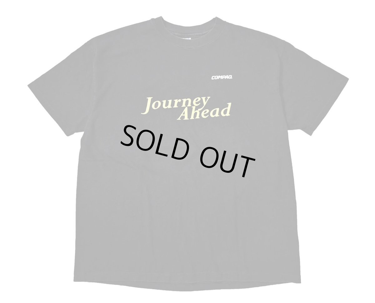 画像1: 90s Used Compaq Print Tee made in USA (1)