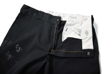画像5: Used Dickies 874 Flex Painted Work Pants Black (5)