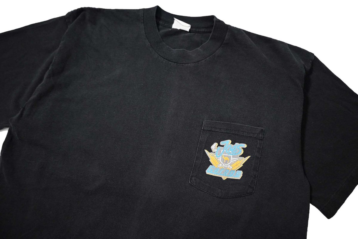 画像2: 90s Used Camel Print Pocket Tee made in USA (2)