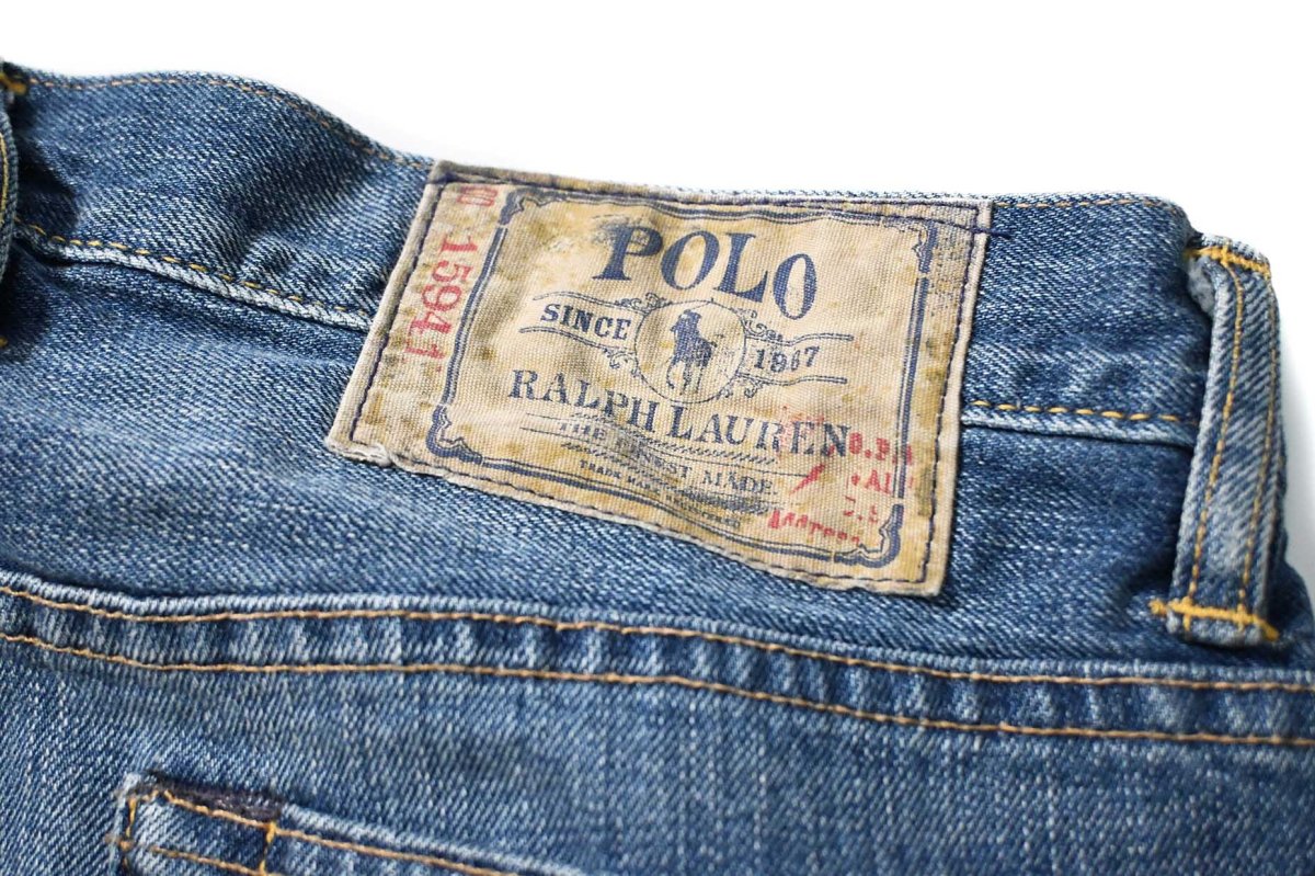 画像5: 90-00s Used Polo Ralph Lauren Denim Pants Vintage 67 ラルフローレン (5)