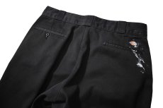 画像4: Used Dickies 874 Painted Work Pants Black (4)