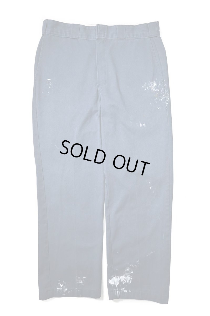 画像1: Used Dickies 874 Painted Work Pants Navy (1)