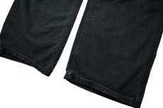 画像3: 08' Used Carhartt B151 Canvas Utility Work Pants Black カーハート (3)