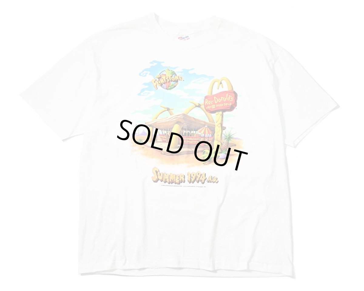 画像1: 90s Used McDonald's Print Tee made in USA (1)