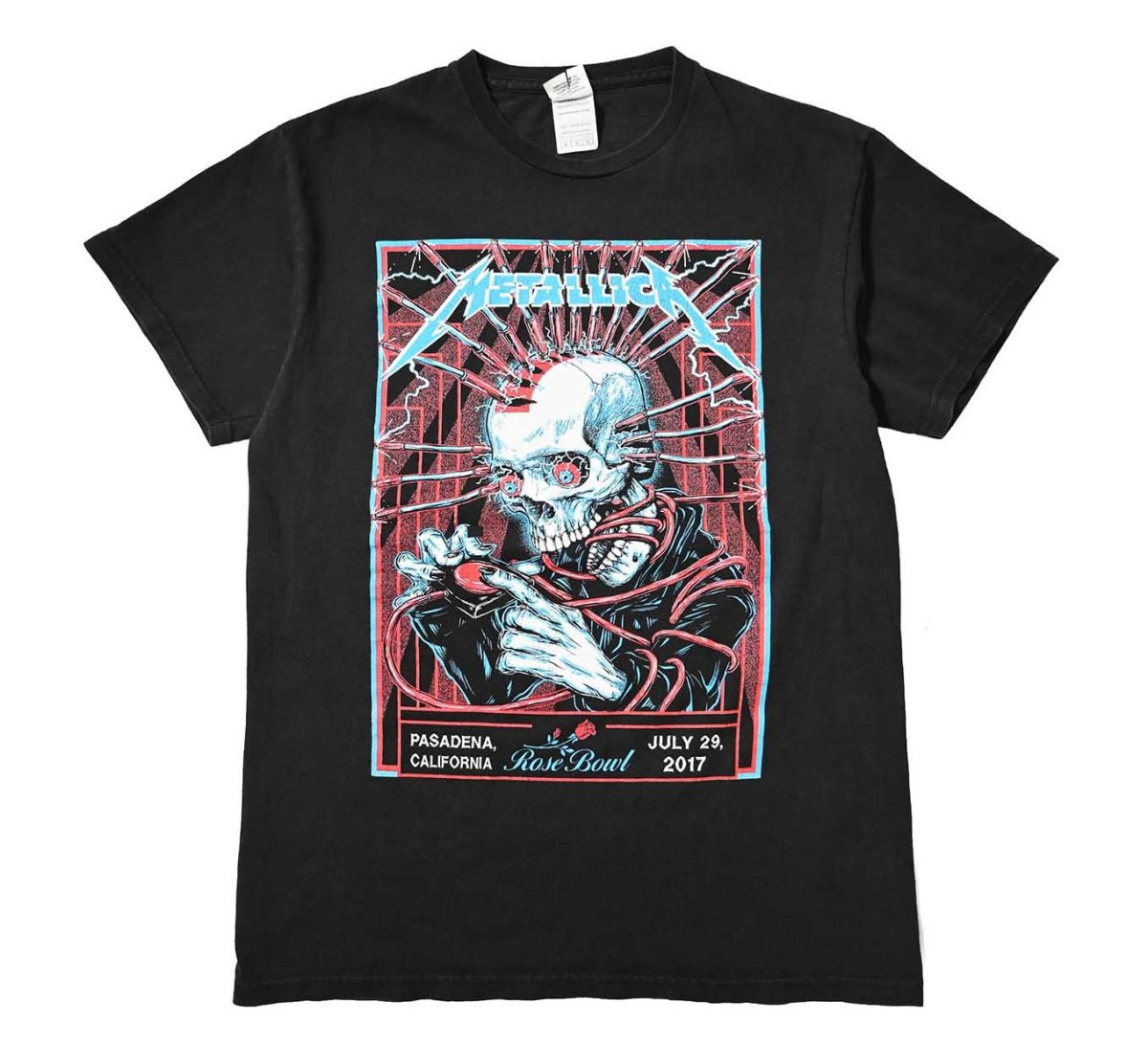 画像1: 10s Used Metallica Print Tee (1)