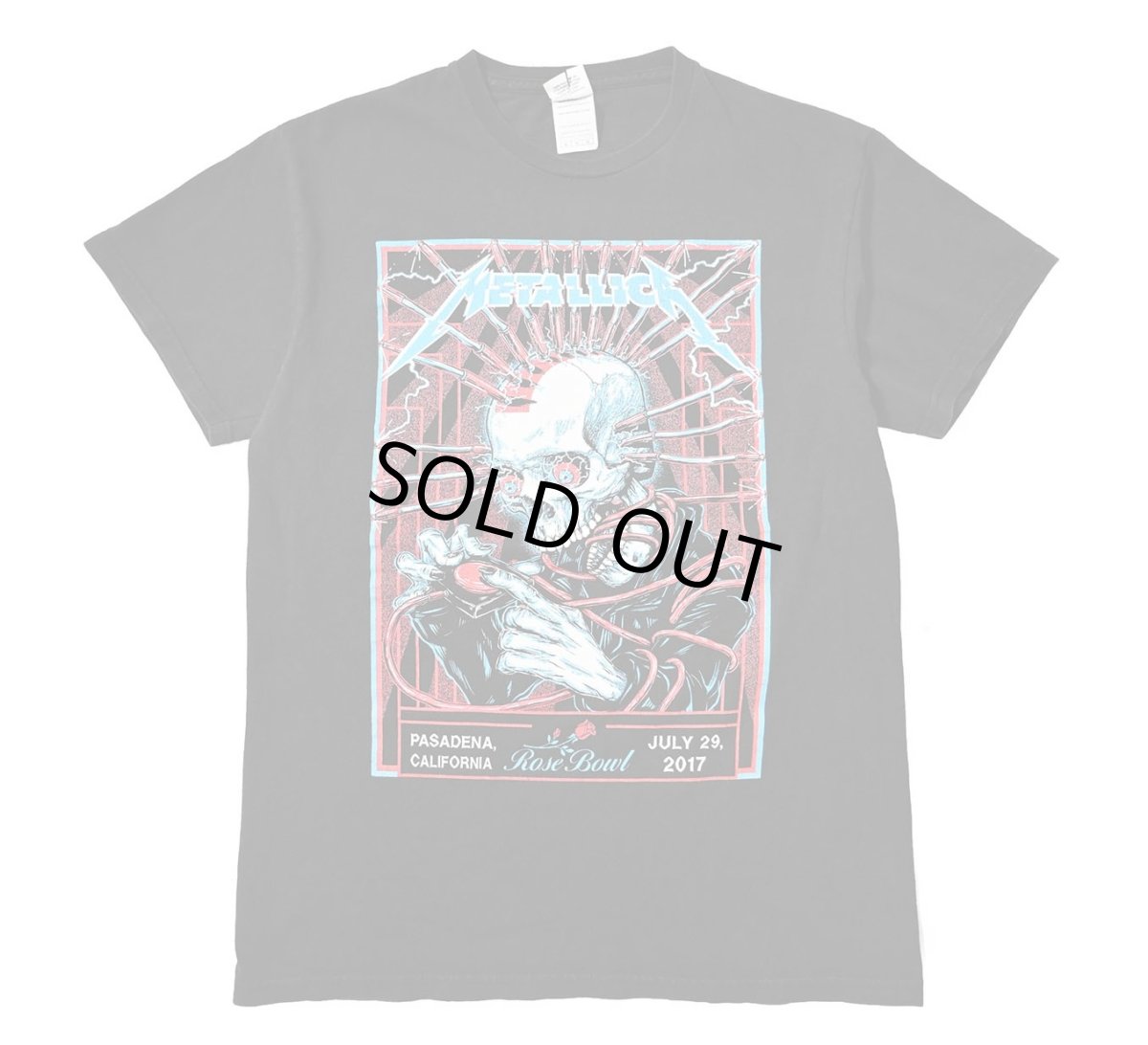 画像1: 10s Used Metallica Print Tee (1)