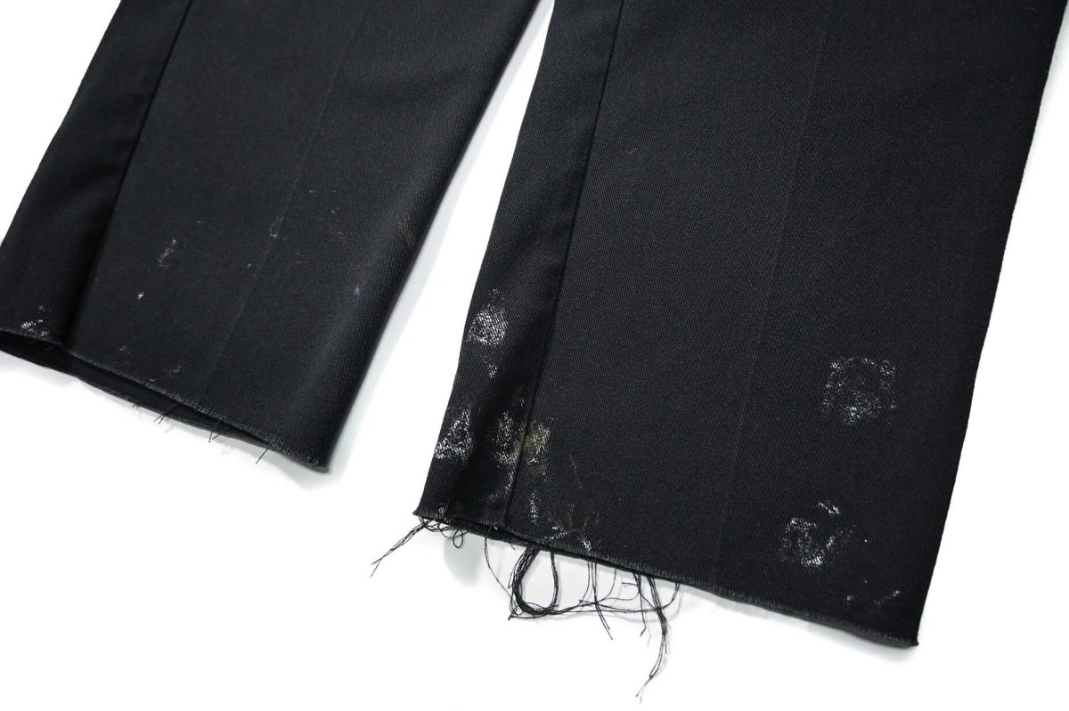 画像3: Used Dickies 874 Flex Painted Work Pants Black (3)
