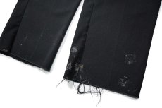 画像3: Used Dickies 874 Flex Painted Work Pants Black (3)