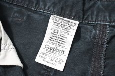 画像6: 08' Used Carhartt B151 Canvas Utility Work Pants Black カーハート (6)