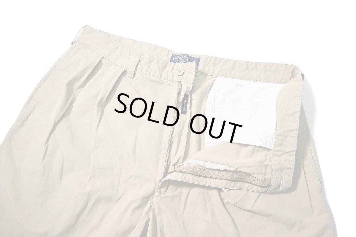 画像4: 90-00s Used Polo Ralph Lauren Andrew Shorts Khaki (4)