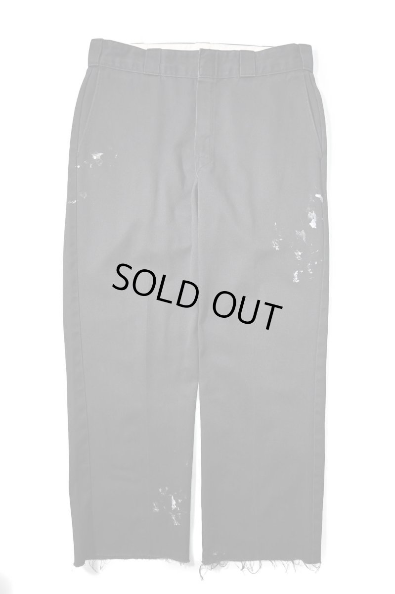 画像1: Used Dickies 874 Painted Work Pants Black (1)
