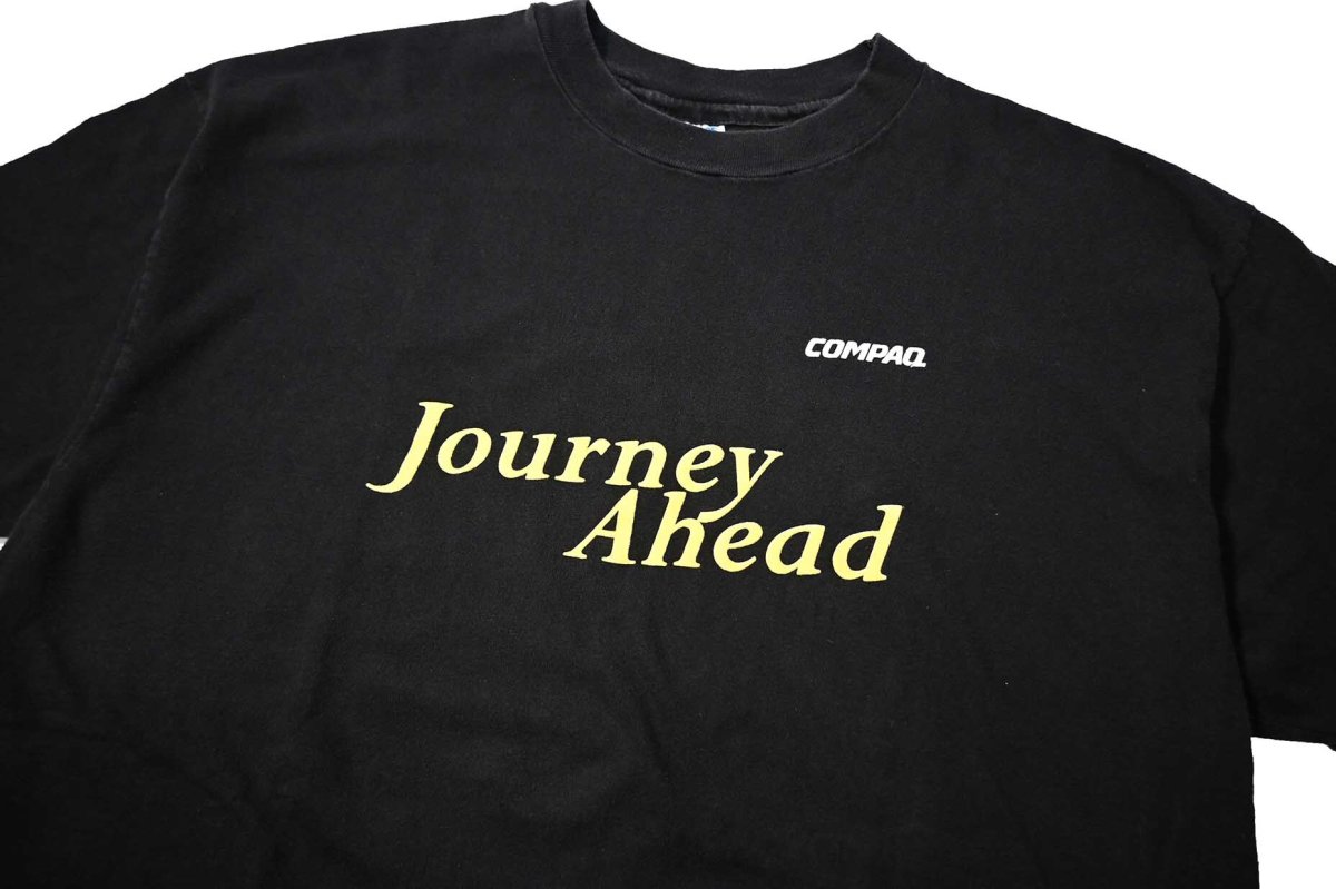 画像2: 90s Used Compaq Print Tee made in USA (2)