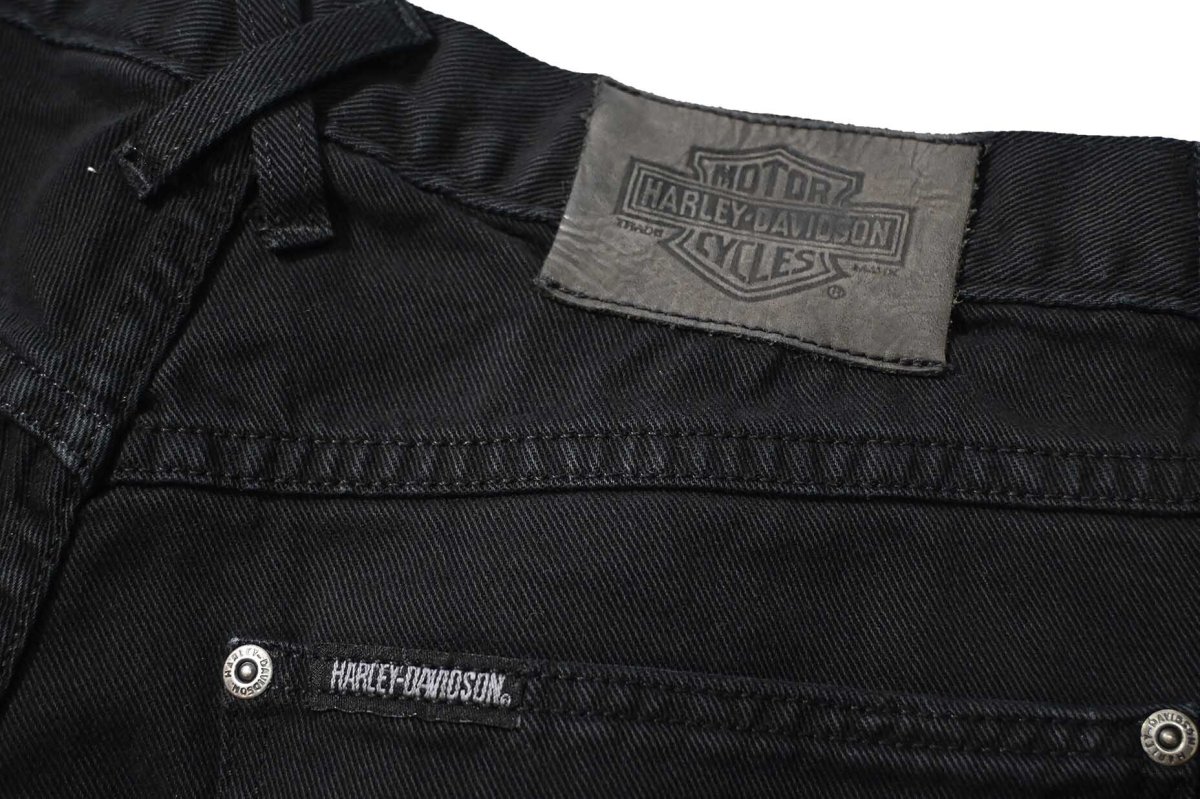 画像5: 90-00s Used Harley-Davidson Denim Shorts made in USA (5)