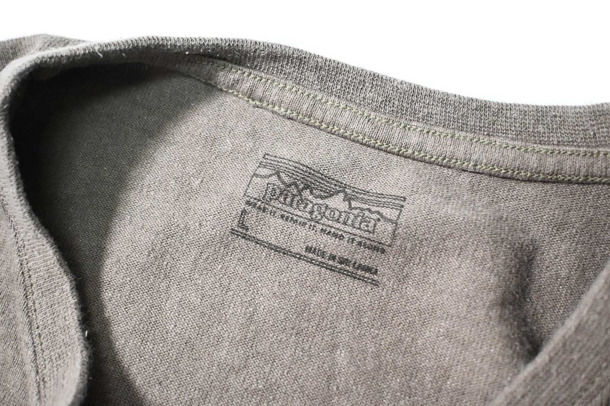 画像3: Used patagonia Hemp Pocket Tee パタゴニア (3)