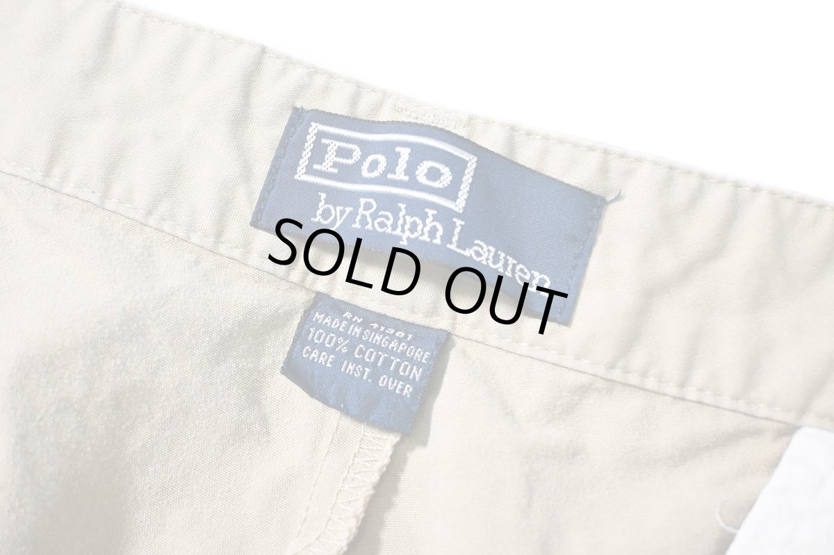 画像6: 90-00s Used Polo Ralph Lauren Andrew Shorts Khaki (6)