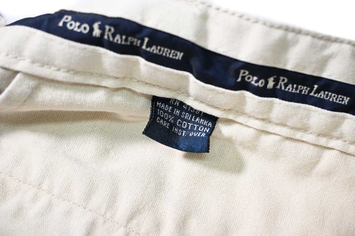 画像6: 90-00s Used Polo Ralph Lauren Tyler Shorts Stone (6)