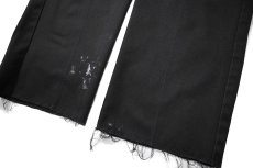 画像3: Used Dickies 874 Painted Work Pants Black (3)