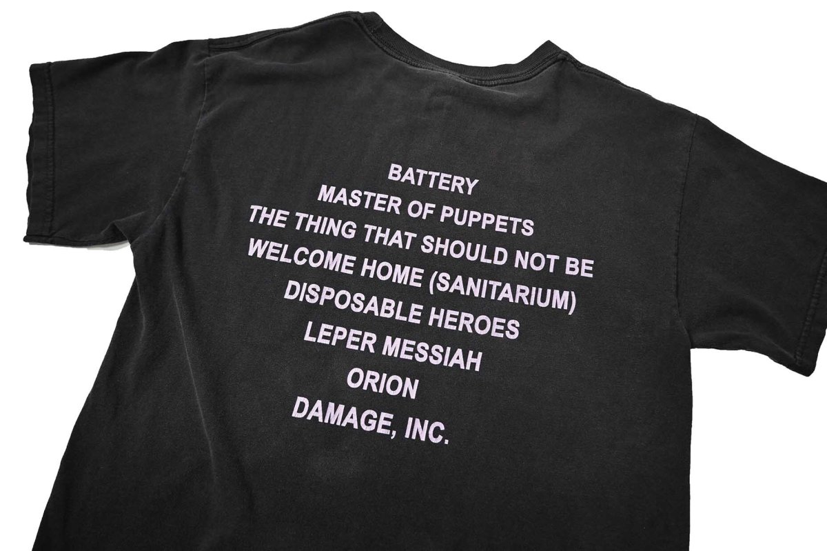 画像4: 00s Used Metallica Print Tee (4)