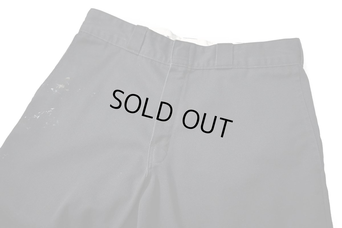 画像2: Used Dickies 874 Painted Work Pants Black (2)