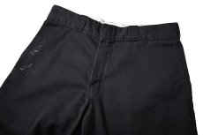 画像2: Used Dickies 874 Painted Work Pants Black (2)