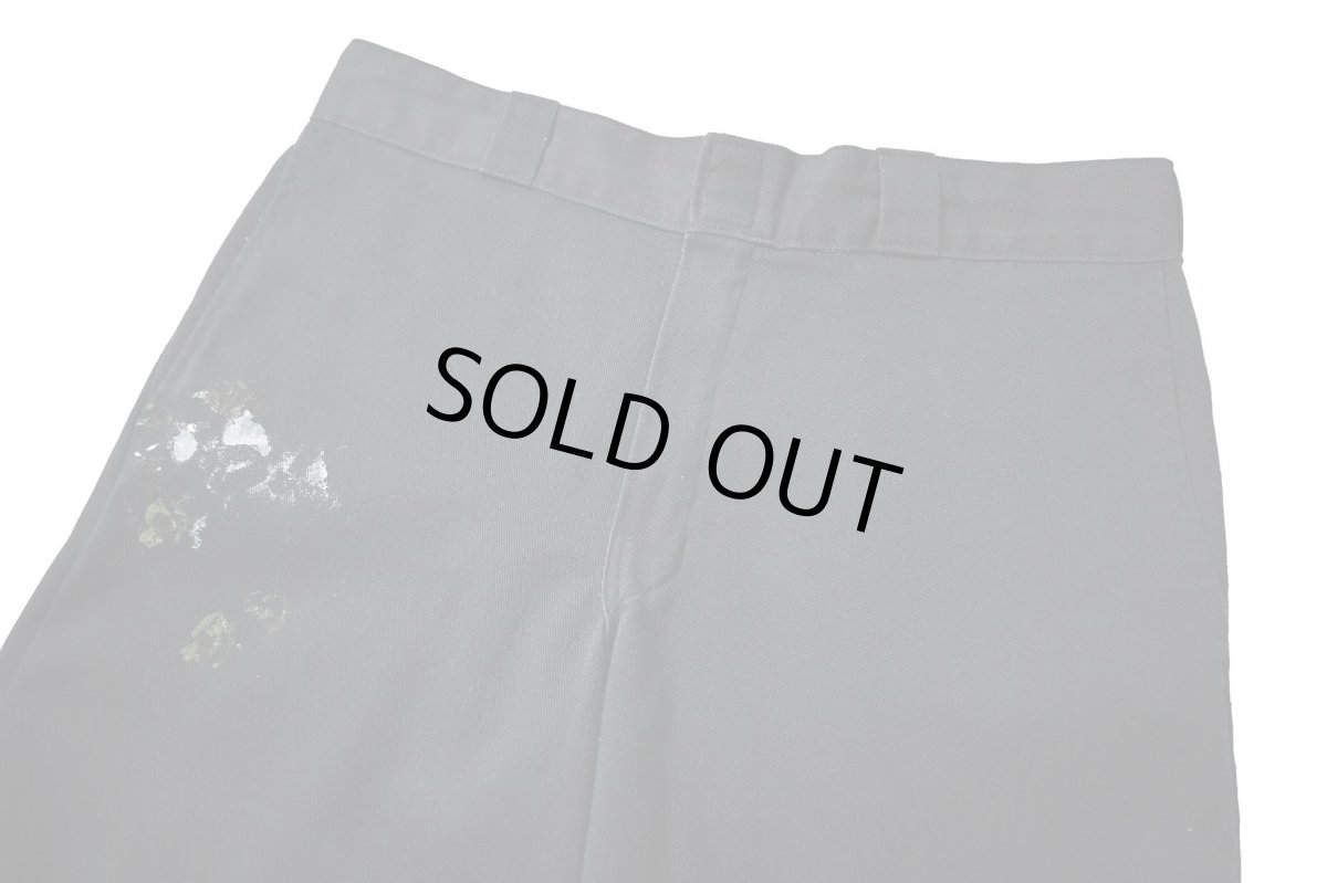 画像2: Used Dickies 874 Flex Painted Work Pants Black (2)