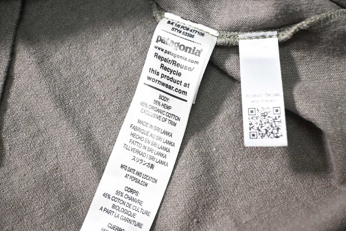 画像4: Used patagonia Hemp Pocket Tee パタゴニア (4)