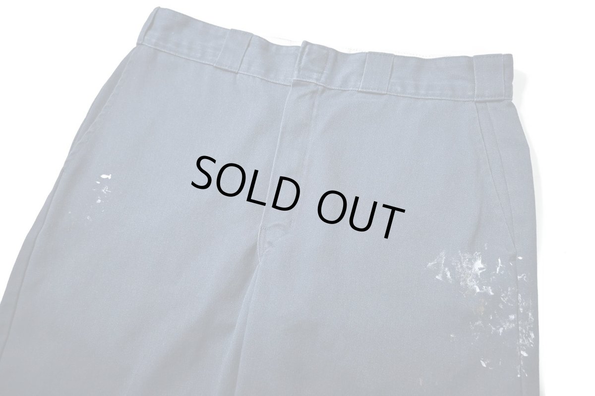 画像2: Used Dickies 874 Painted Work Pants Navy (2)