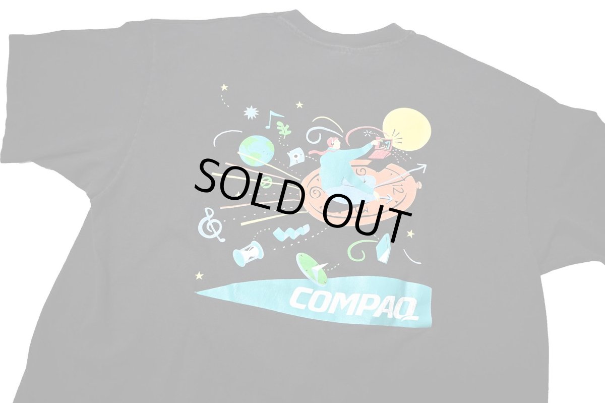 画像6: 90s Used Compaq Print Tee made in USA (6)