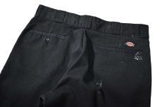 画像4: Used Dickies 874 Flex Painted Work Pants Black (4)