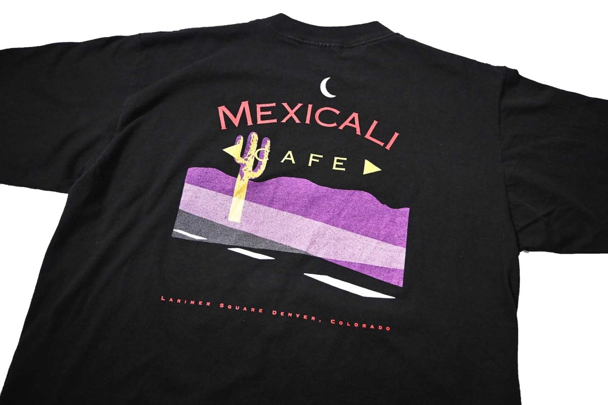 画像6: 90s Used Mexicali Cafe Print Tee made in USA (6)