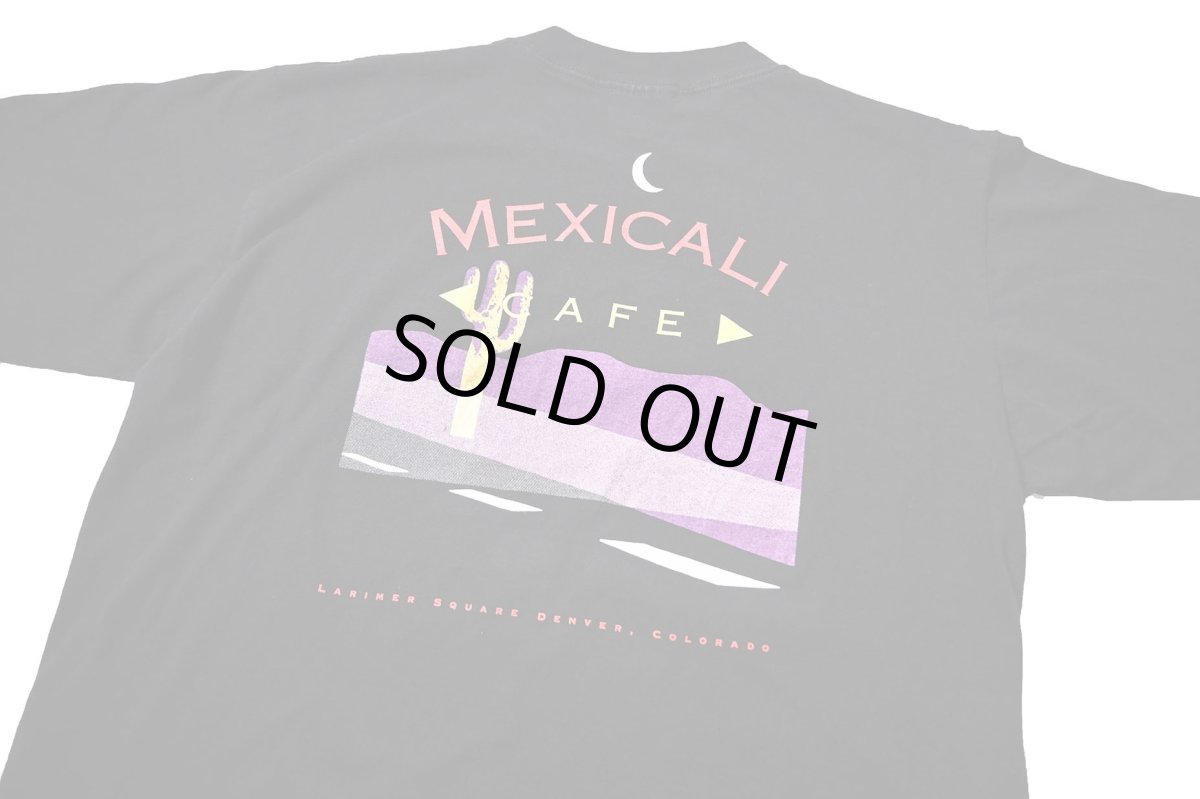 画像6: 90s Used Mexicali Cafe Print Tee made in USA (6)