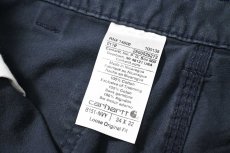 画像6: 19' Used Carhartt B151 Canvas Utility Work Pants Navy カーハート (6)