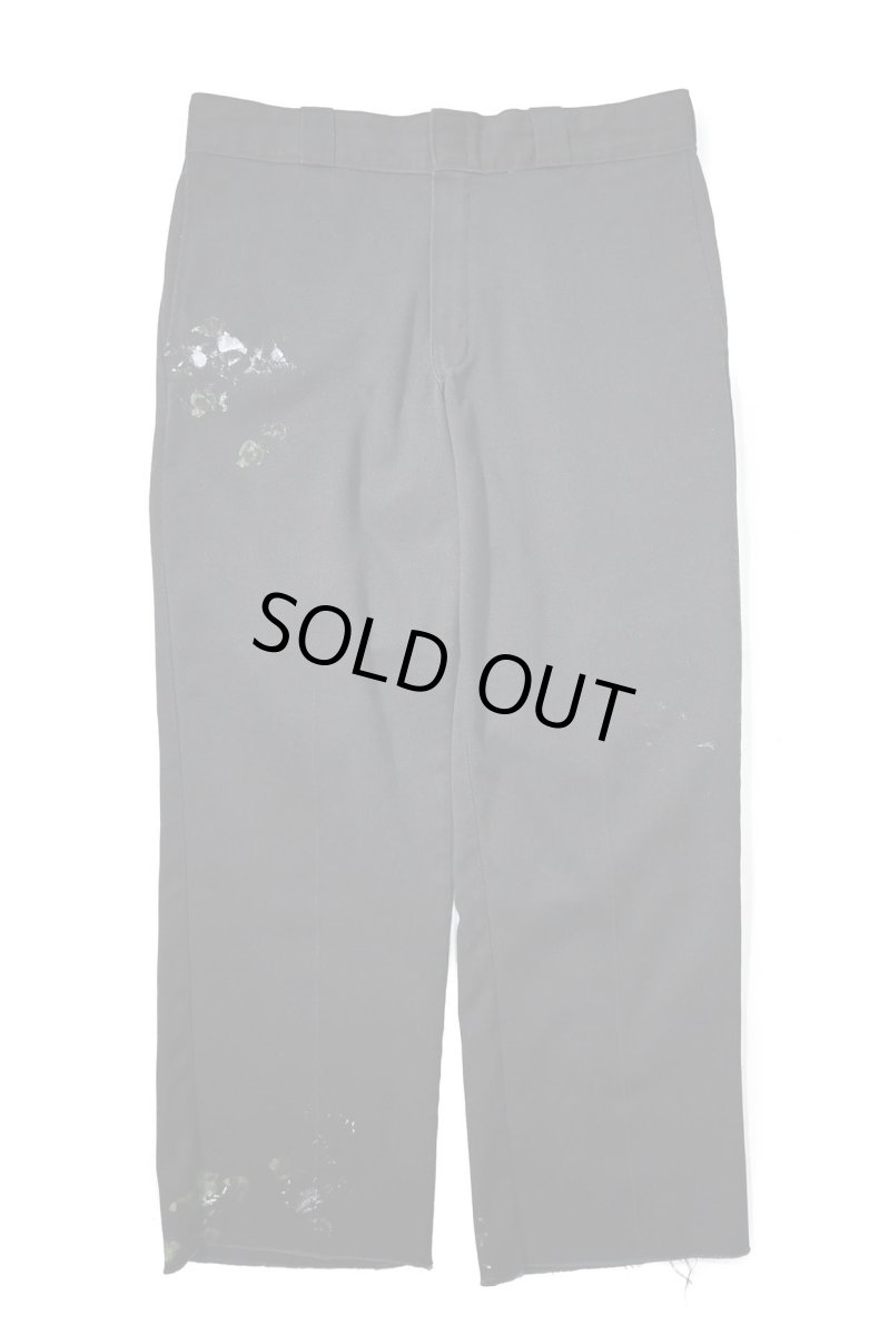 画像1: Used Dickies 874 Flex Painted Work Pants Black (1)