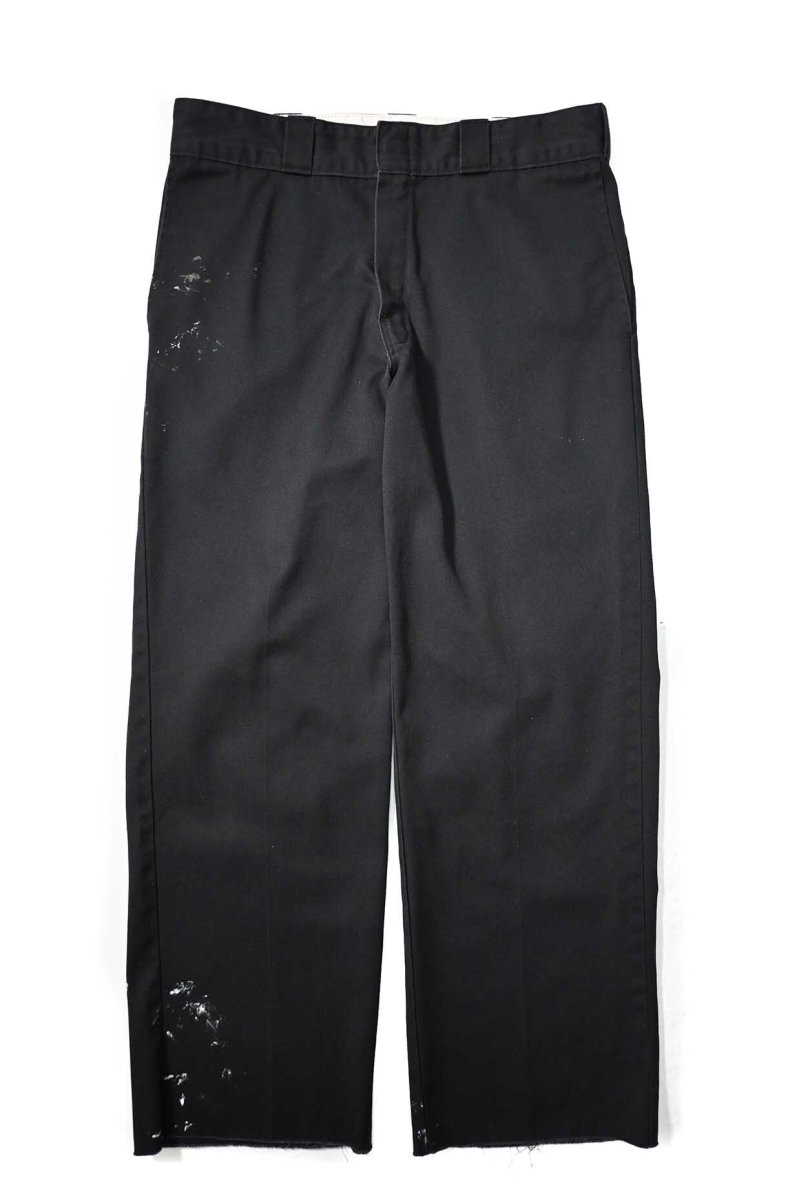 画像1: Used Dickies 874 Painted Work Pants Black (1)