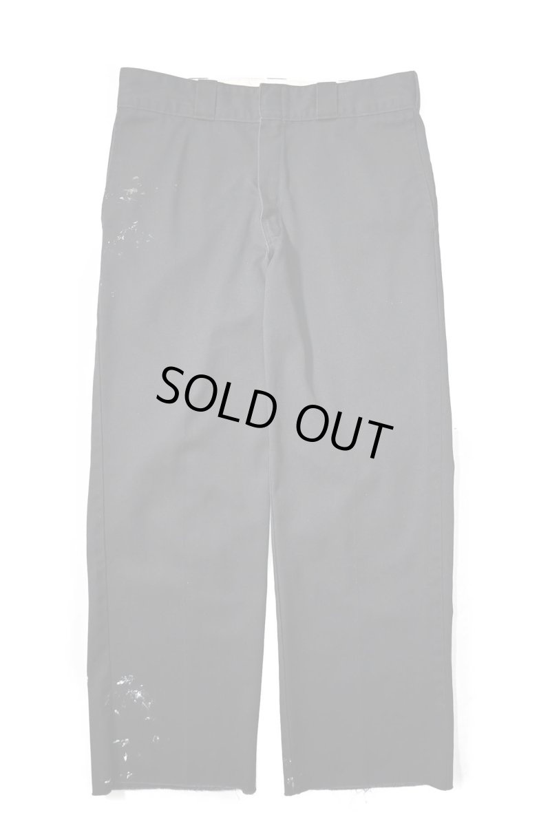 画像1: Used Dickies 874 Painted Work Pants Black (1)