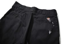 画像4: Used Dickies 874 Painted Work Pants Black (4)