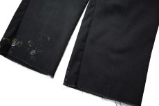 画像3: Used Dickies 874 Flex Painted Work Pants Black (3)