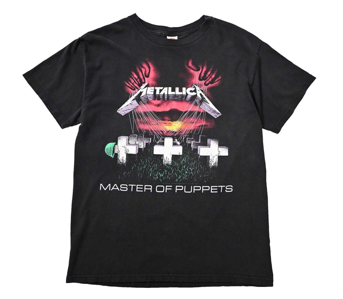 画像1: 00s Used Metallica Print Tee (1)