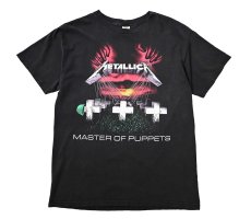 画像1: 00s Used Metallica Print Tee (1)
