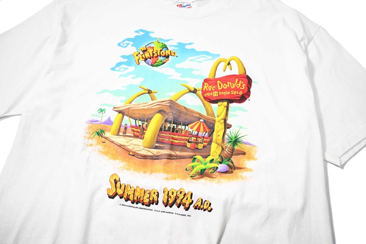 画像2: 90s Used McDonald's Print Tee made in USA (2)