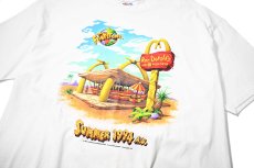 画像2: 90s Used McDonald's Print Tee made in USA (2)