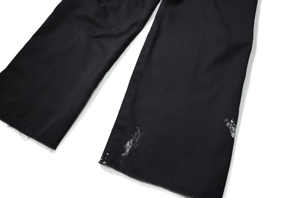 画像5: Used Dickies 874 Painted Work Pants Black (5)