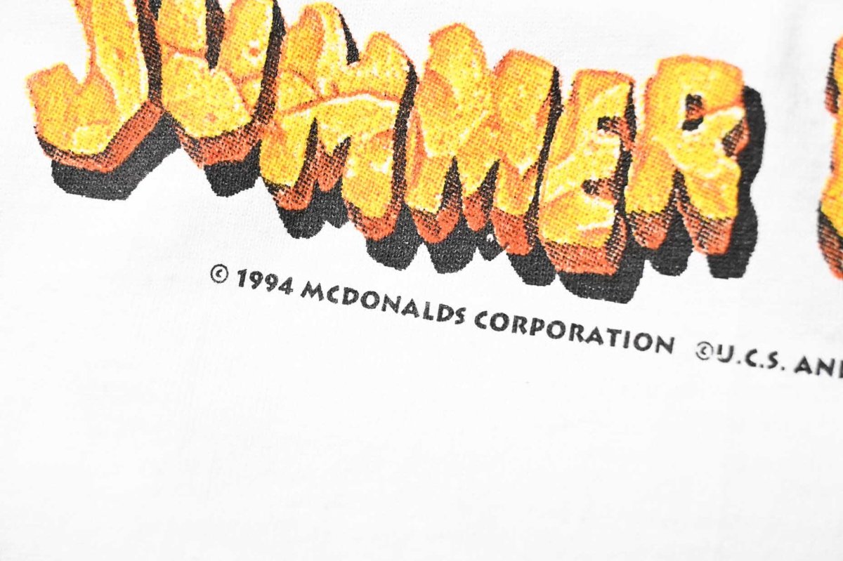 画像3: 90s Used McDonald's Print Tee made in USA (3)