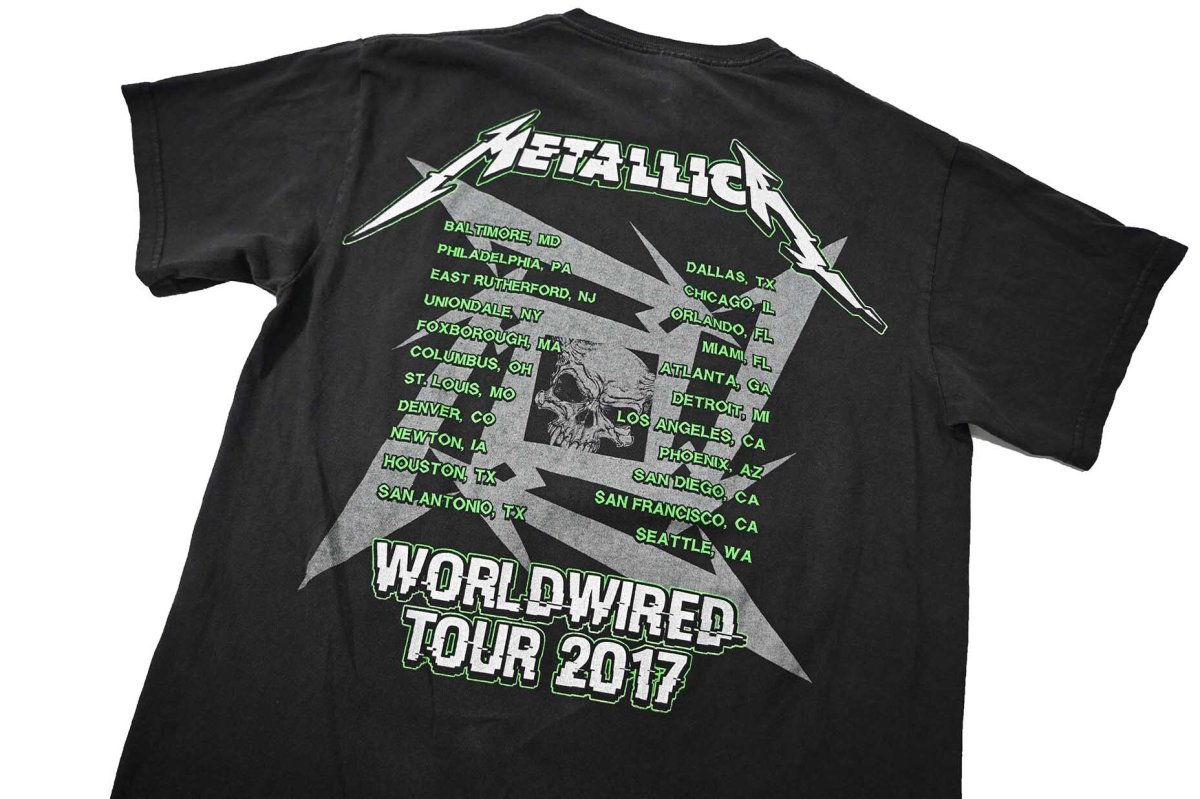 画像4: 10s Used Metallica Print Tee (4)
