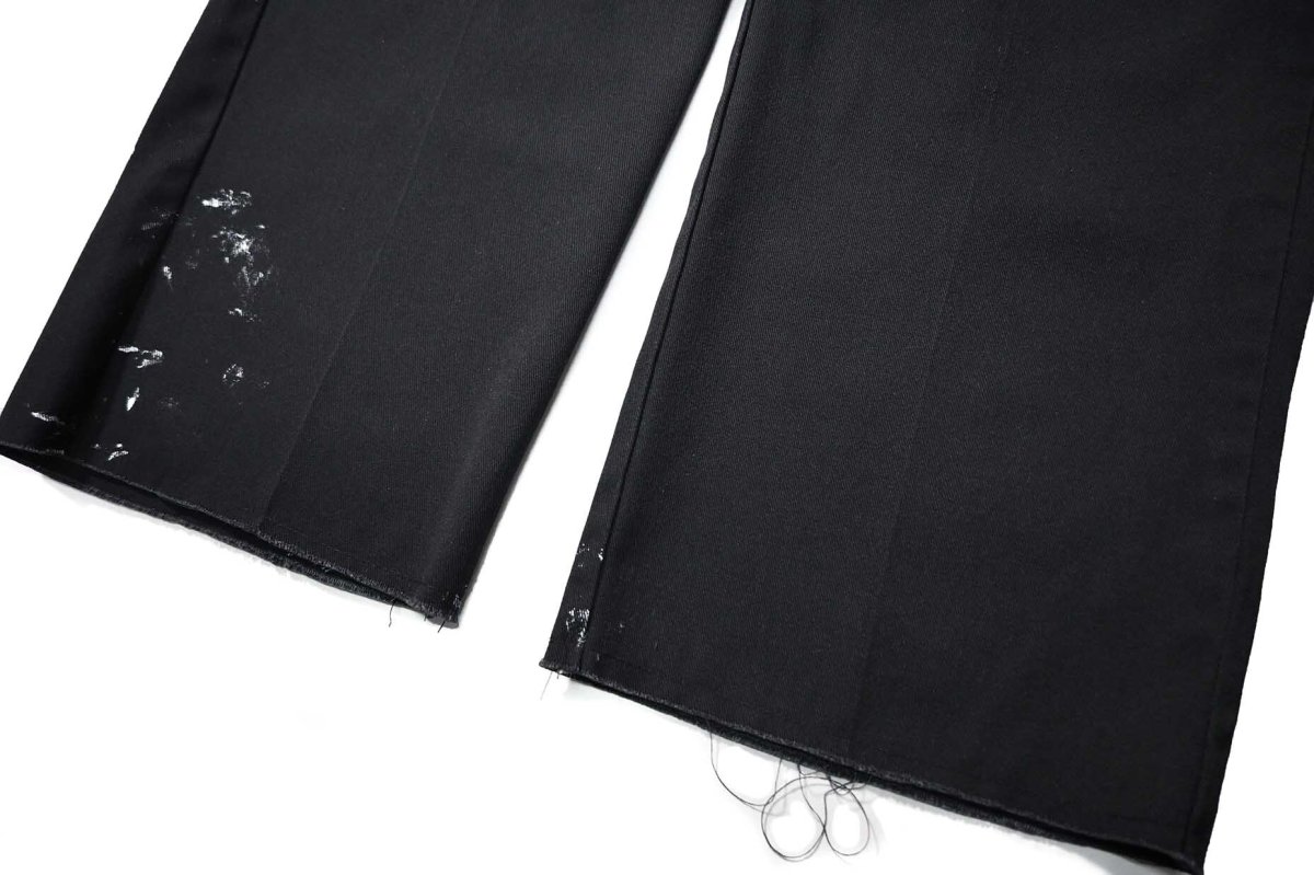 画像3: Used Dickies 874 Painted Work Pants Black (3)